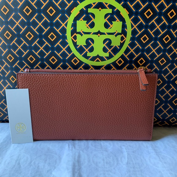 Tory Burch Britten Slim Envelope Wallet Clutch - Picture 9 of 9